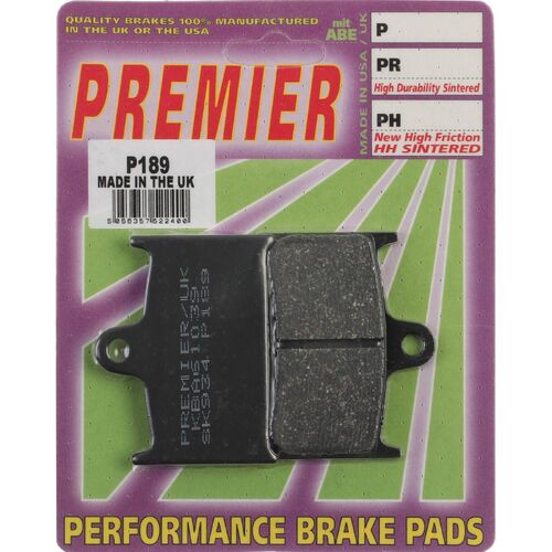 Triumph Daytona 1000 1991-1995 Premier Front Brake Pads