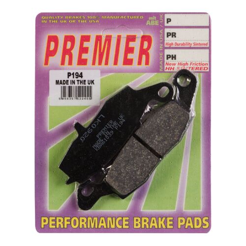 BMW C400 GT 2020-2022 Premier Rear Brake Pads