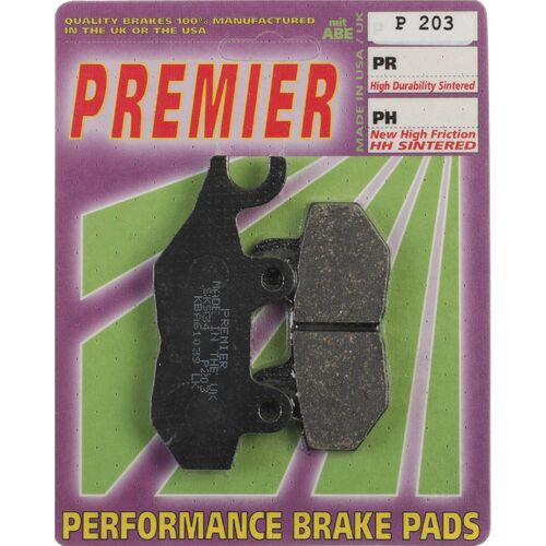 Triumph Daytona 1000 1991-1995 Premier Rear Brake Pads