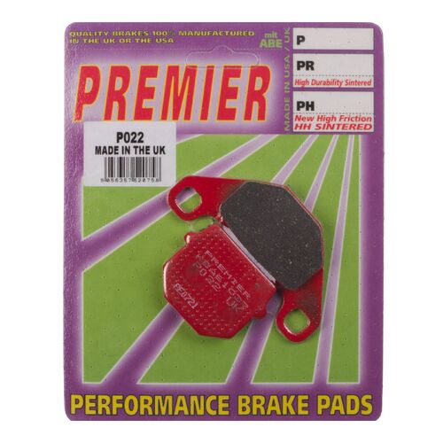 CF Moto U8 Hunter EPS 2014-2019 Premier Rear Brake Pads