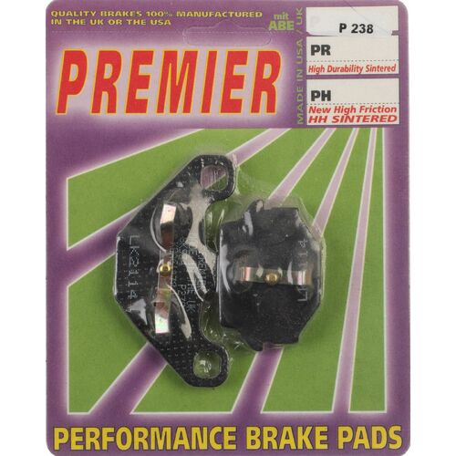 Buell M2 Cyclone 1994-1997 Premier Rear Brake Pads