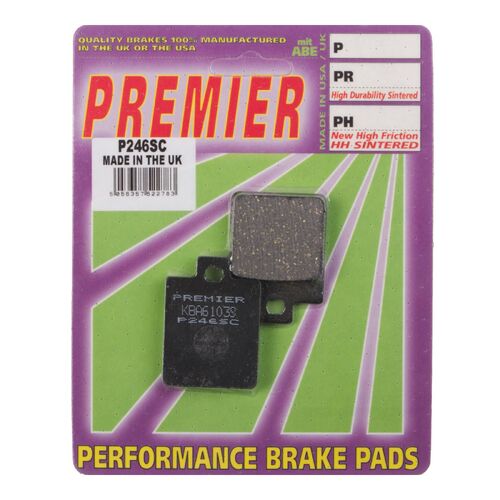 Piaggio Zip 50 2 stroke 2006-2020 Premier Front Brake Pads