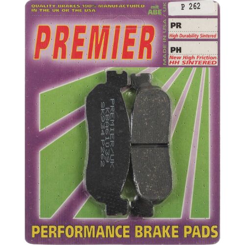 Yamaha SX225 Scorpio Z 2007-2014 Premier Front Brake Pads