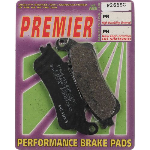 Honda 250 Forza 4 stroke 2001-2004 Premier Front Brake Pads