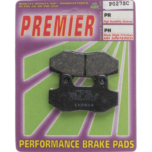 Hyosung GT250 Comet 2012-2014 Premier Front Brake Pads