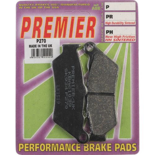 Honda NX650 Dominator 1997-2002 Premier Front Brake Pads