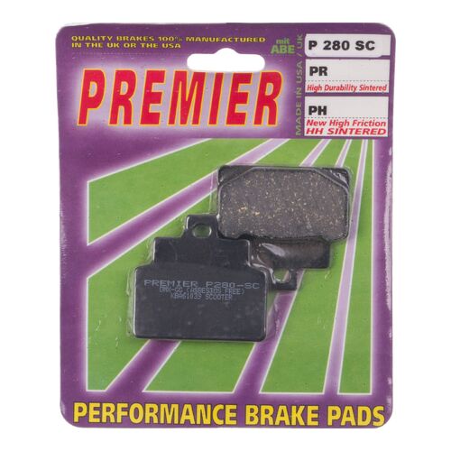 Aprilia Mojito Cust 4 stroke 125 2006-2016 Premier Front Brake Pads