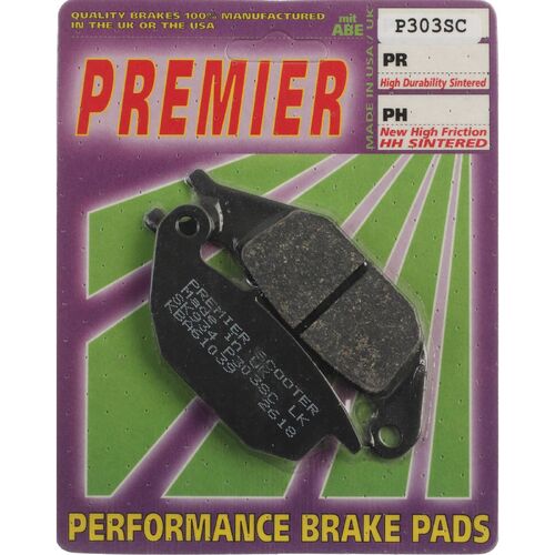 Honda CBR125R 2005-2010 Premier Rear Brake Pads