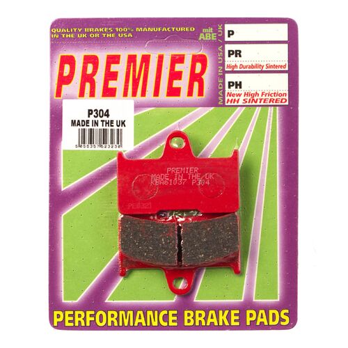 CF Moto CF500 Cl 2012-2016 Premier Rear Brake Pads