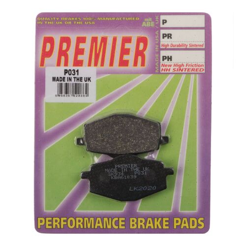 Yamaha DT200R 1989-1998 Premier Front Brake Pads