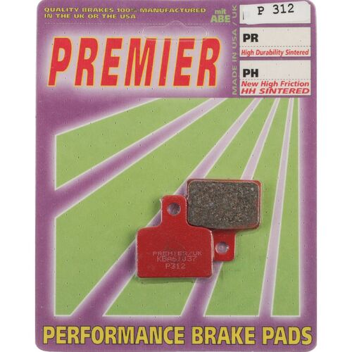 Gas Gas TXT Pro 125 2012-2016 Premier Rear Brake Pads