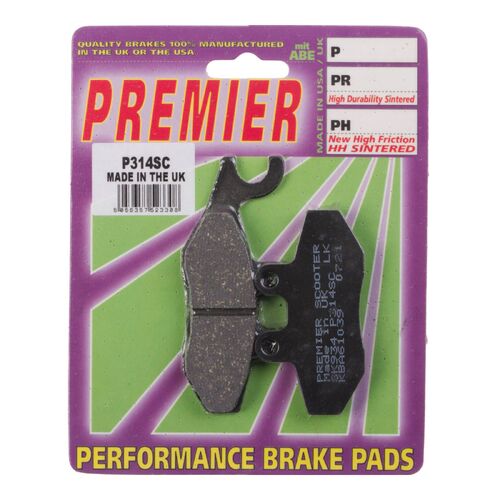 Gilera VXR 200 4 stroke 2002 - 2008 Premier Front Brake Pads