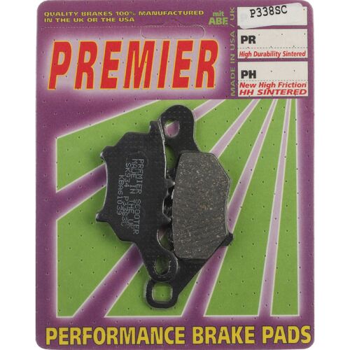 Yamaha CV50 Jog 2006-2011 Premier Front Brake Pads