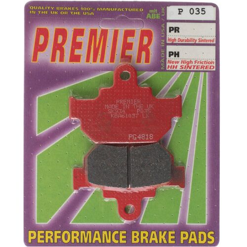 Suzuki RM125 1985-1986 Premier Front Brake Pads