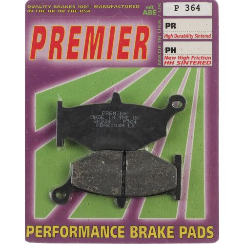 Suzuki DL1000 V-Strom 2014-2020 Premier Rear Brake Pads