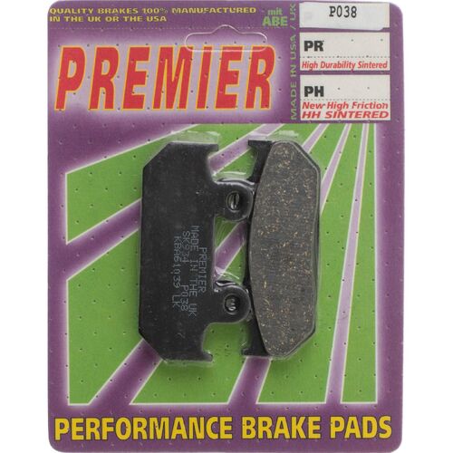 Honda CB450S 1986-1988 Premier Front Brake Pads