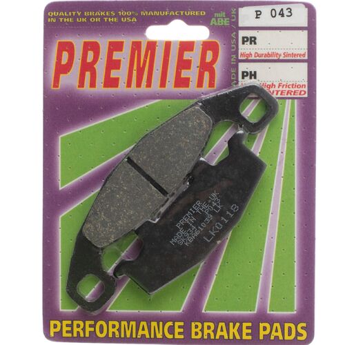 Kawasaki GTR1000 Concours 1994-2006 Premier Front Brake Pads