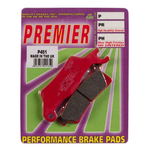 Can-Am OutLander 1000 2013-2014 Premier Left Front Brake Pads