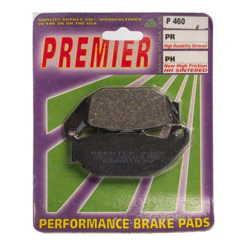 Honda CBR125R 2011-2015 Premier Rear Brake Pads