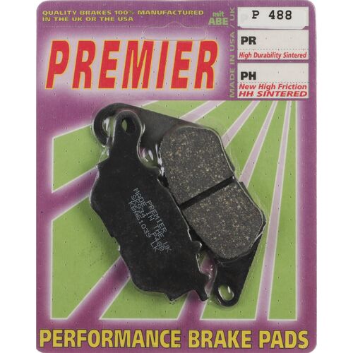 Yamaha MT03 2015-2022 Premier Rear Brake Pads