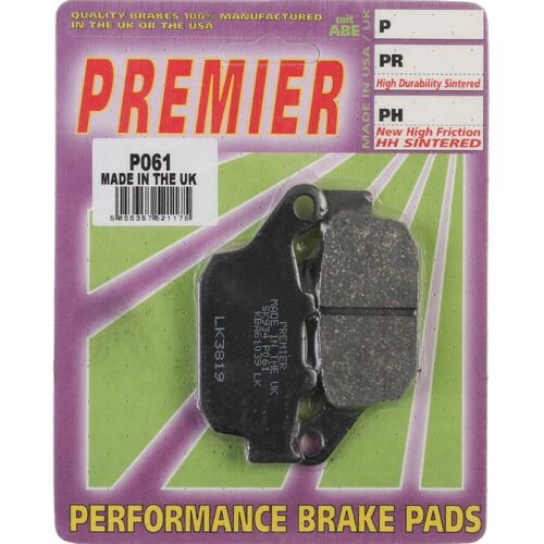 Buell Blast 2000-2010 Premier Rear Brake Pads