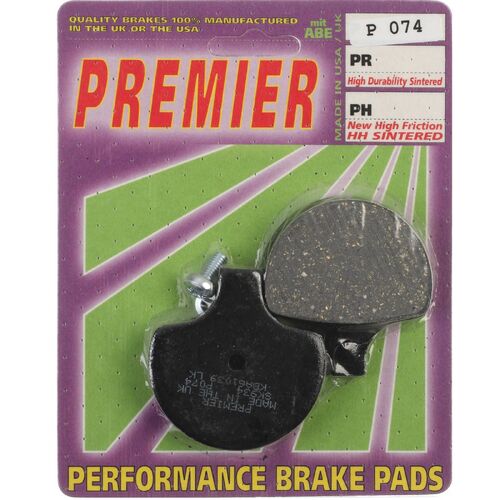 Harley Davidson FLSTSB 1584 Cross Bones 2008-2011 Premier Front Brake Pads