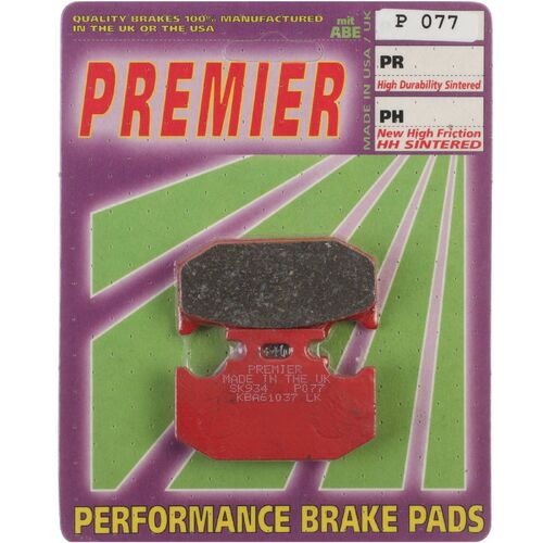 Yamaha XT225 1994-1998 Premier Rear Brake Pads