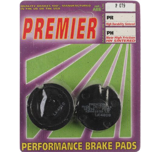 Honda CB400F 1975-1977 Premier Front Brake Pads