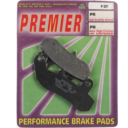 Suzuki DR600R 1989 Premier Rear Brake Pads