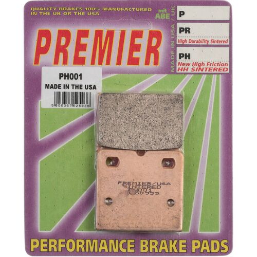 BMW K1100RS 1991-1997 Premier Sintered Rear Brake Pads