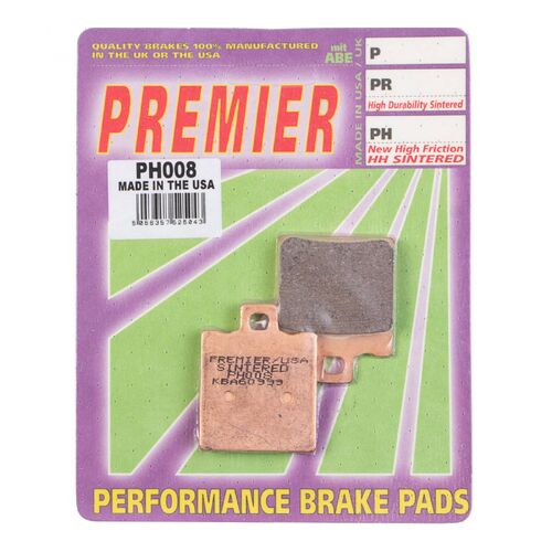 KTM 125 Enduro 1986 Premier Sintered Front Brake Pads