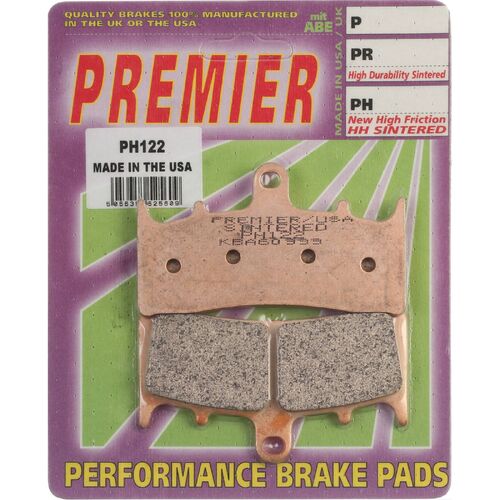 Kawasaki VN1500 Mean Streak 2002-2004 Premier Sintered Front Brake Pads