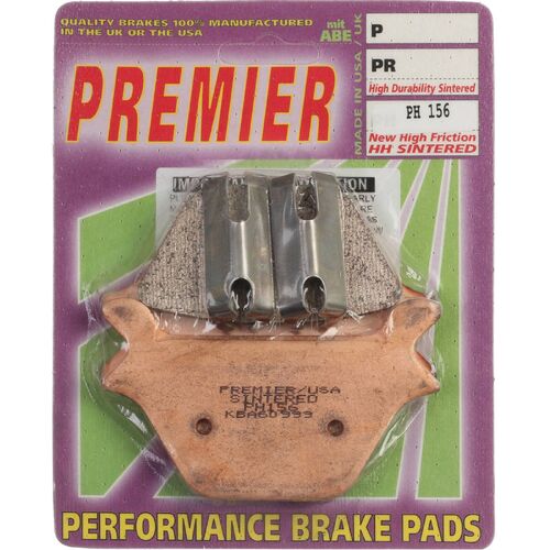 Harley Davidson FXRS 1340 Low Glide 1987-1993 Premier Sintered Rear Brake Pads