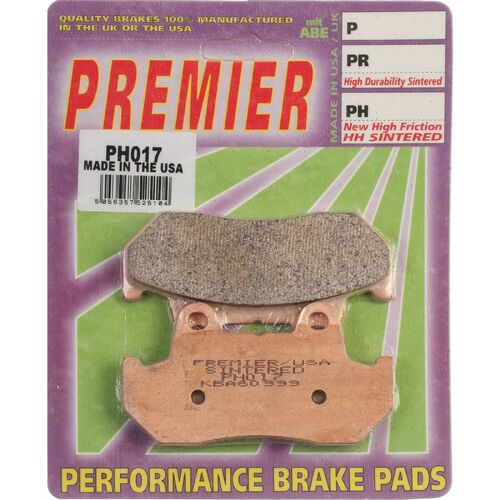 Honda CB1100F 1983-1984 Premier Sintered Front Brake Pads