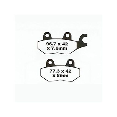 Triumph Trident 750 1991-1993 Premier Sintered Right Rear Brake Pads