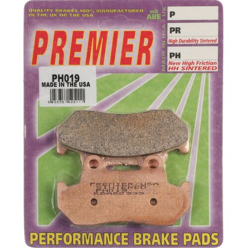 Honda CB1100R 1981-1983 Premier Sintered Rear Brake Pads