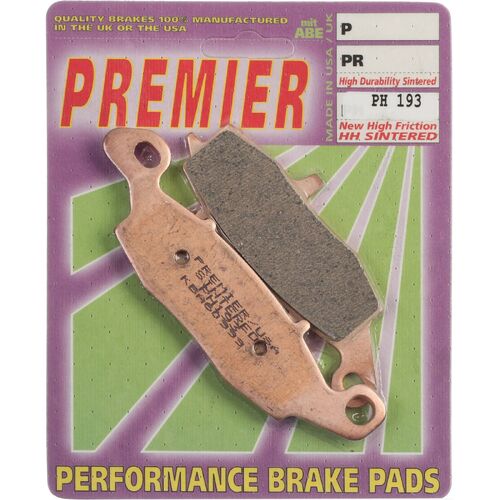 Kawasaki KLE650 Versys 2007-2014 Premier Sintered Left Front Brake Pads