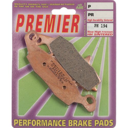 BMW C400 GT 2020-2022 Premier Sintered Rear Brake Pads