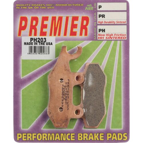 Triumph Daytona 1000 1991-1995 Premier Sintered Rear Brake Pads