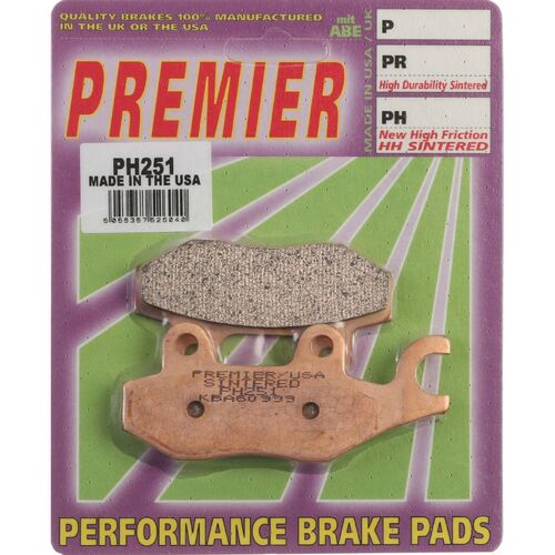 Triumph Daytona 650 2005 Premier Sintered Rear Brake Pads