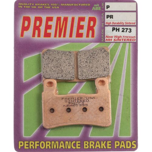 Harley Davidson FLSL Softail Slim 2018-2021 Premier Sintered Front Brake Pads