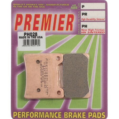 Yamaha FJ1100 1984-1986 Premier Sintered Front Brake Pads