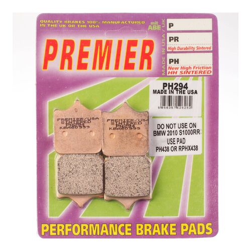 Ducati 749 2004-2006 Premier Sintered Front Brake Pads