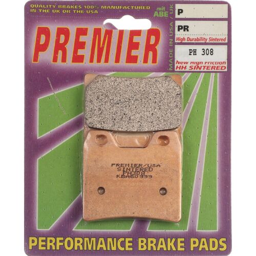 Yamaha FZS1000S Fazer 2001 Premier Sintered Rear Brake Pads