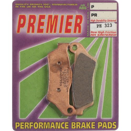 BMW HP2 Enduro 2005 - 2008 Premier Sintered Rear Brake Pads