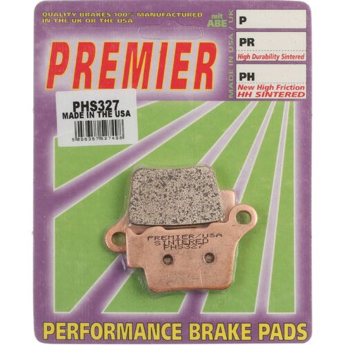 BMW G450X 2008 - 2011 Premier Sintered Rear Brake Pads