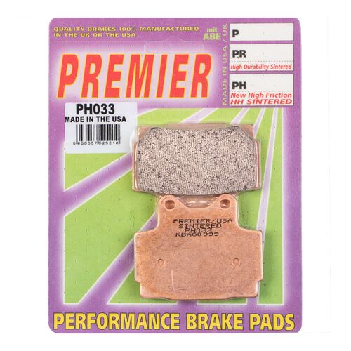 Yamaha FZR250R 1989-1993 Premier Sintered Rear Brake Pads