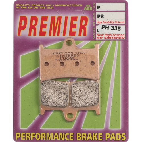 Yamaha FZ1N Fazer 2006-2012 Premier Sintered Front Brake Pads