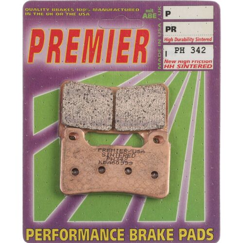 Honda VFR800Fi 2014 Premier Sintered Front Brake Pads