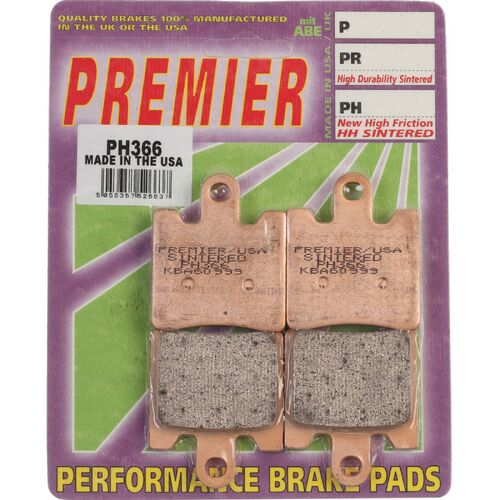 Triumph Trophy SE 2013-2017 Premier Sintered Front Brake Pads